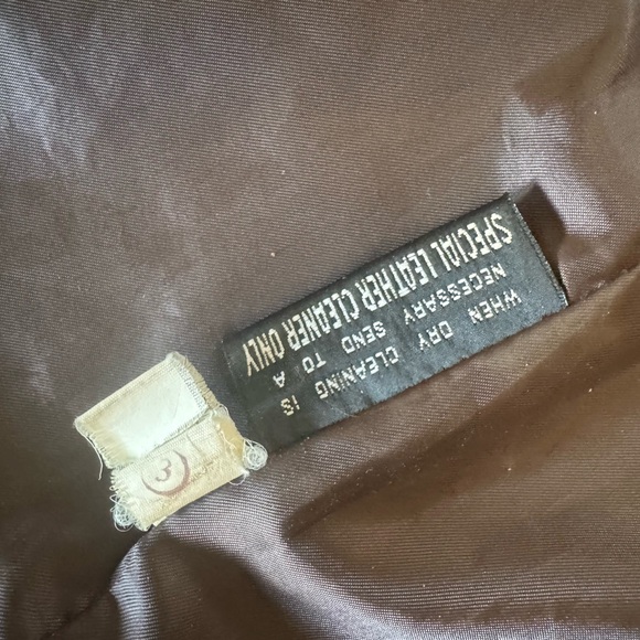 Vintage suede leather long coat trench - Picture 5 of 8